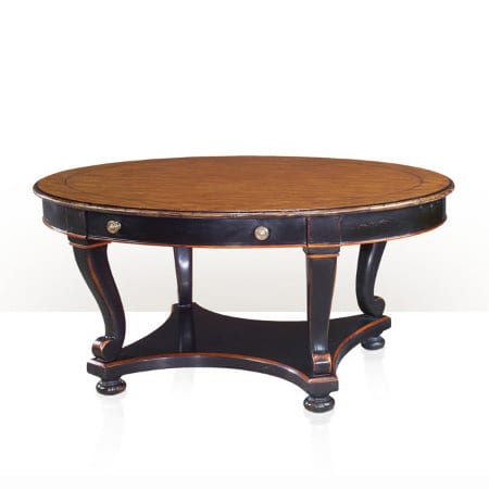Theo and Alexander Antiqued Empire Cocktail Table