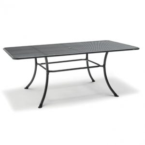 57 Wrought Iron Mesh Dining Table