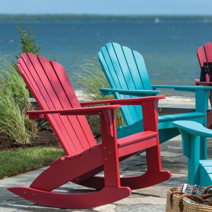 Coastline Harbor View Adirondack Rocker (302)