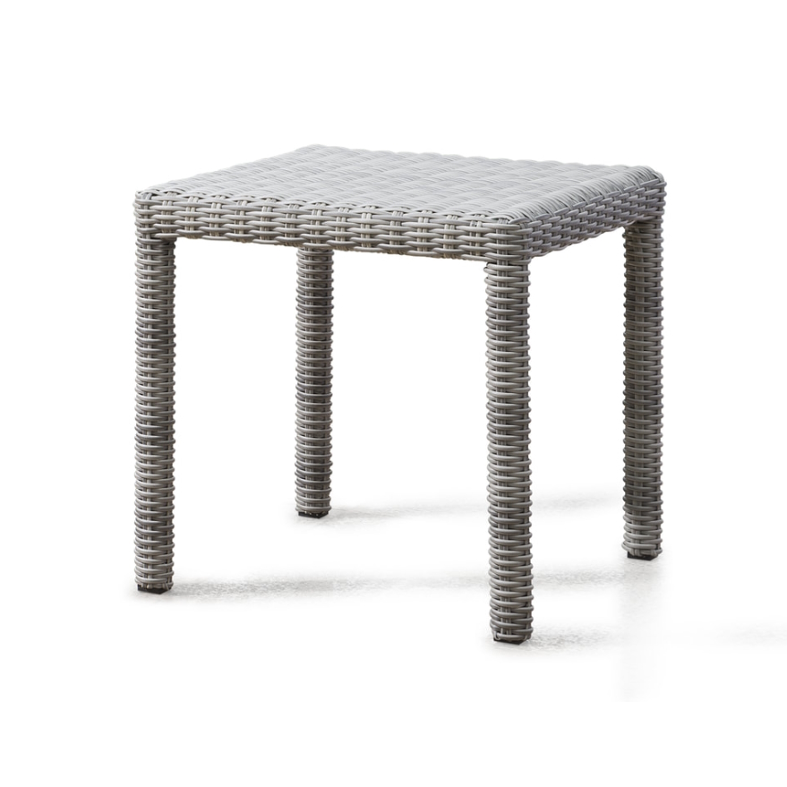 Edgewater End Table with Glass