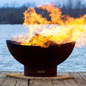 Fire Pit Art Scallop