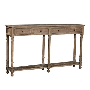 4 Drawer Narrow Console