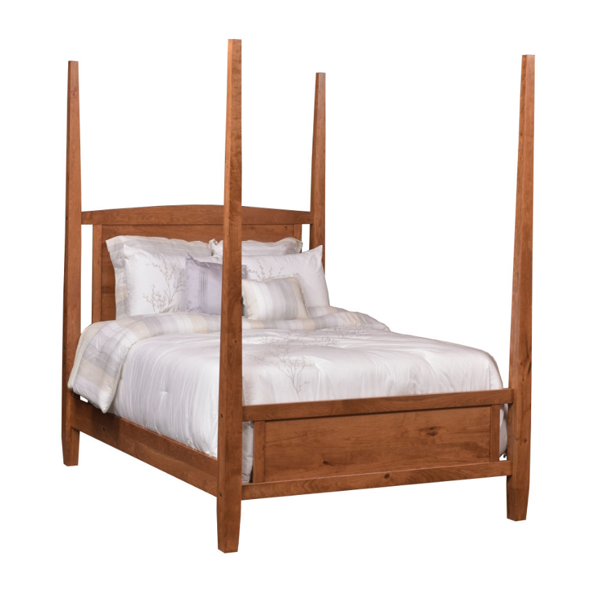 Queen Rosewood Poster Bed