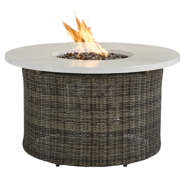 Oasis Round Gas Fire Pit