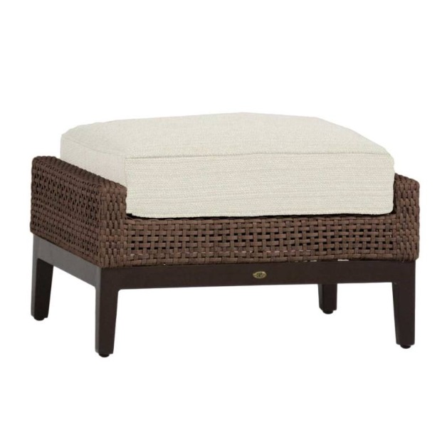Peninsula Woven Ottoman