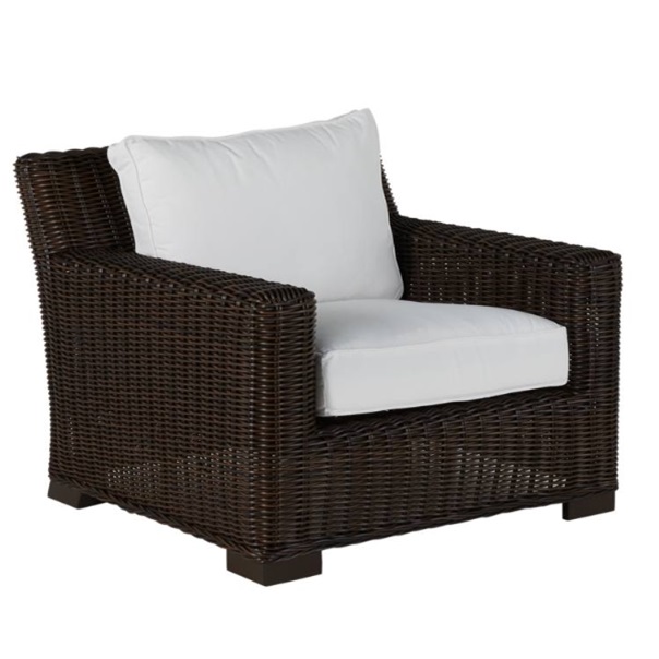 Rustic Woven Lounge Chair