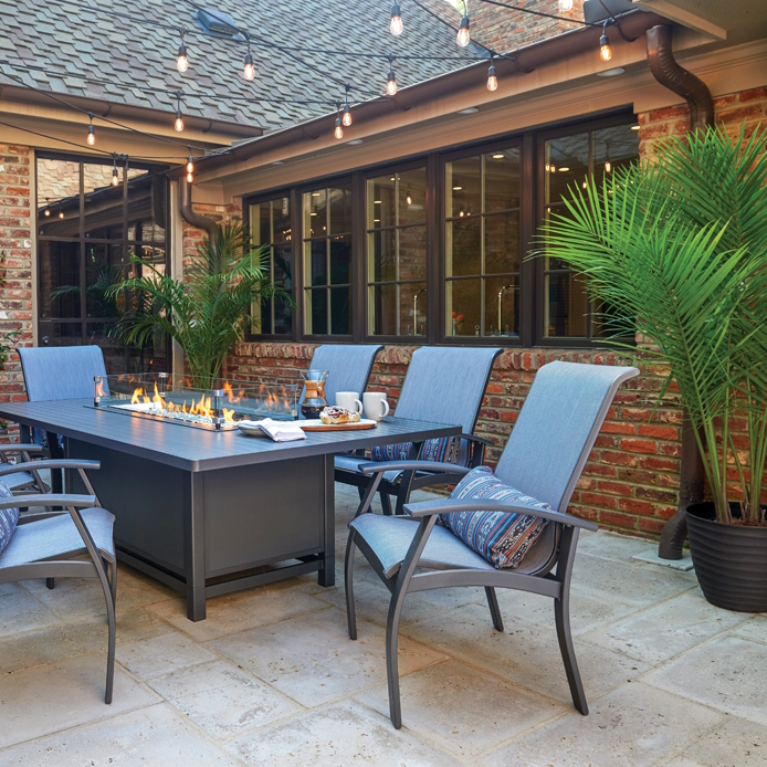 Belle Isle Sling Arm Chair