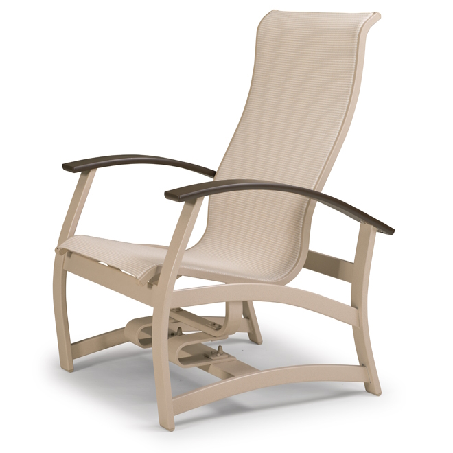 Belle Isle Hidden Motion Sling Chat Chair