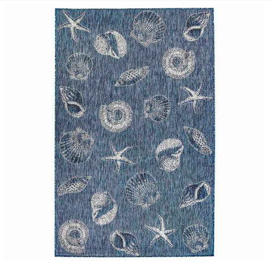 Carmel Shells in Navy