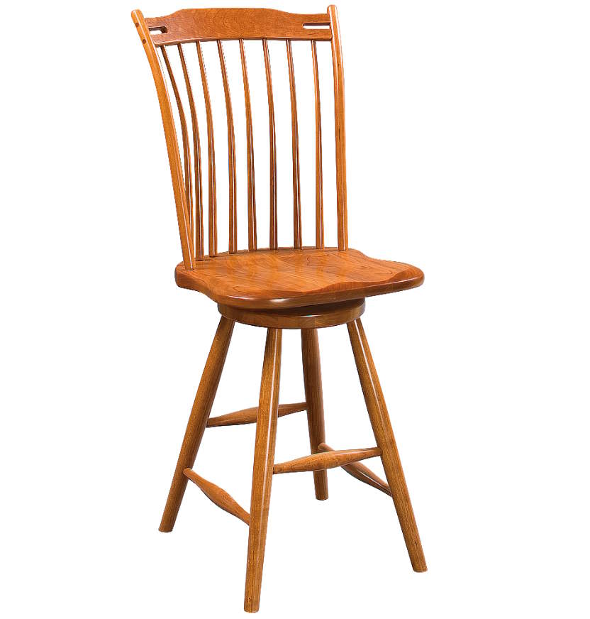 Thumback Swivel Stool
