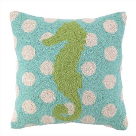 Peking Sea Horse Hooked Pillow