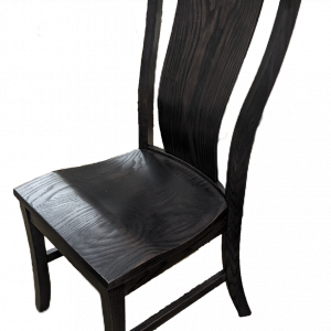 Venice Side Chair with Charcoal Finish