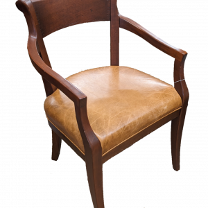 Vineyard Chair in Antique Legacy Leather