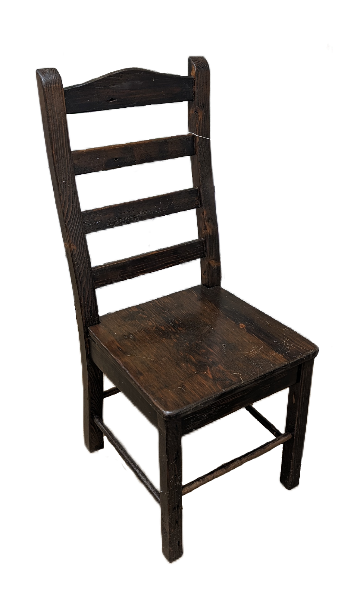 Rustic Dining Chair with Espresso Finish