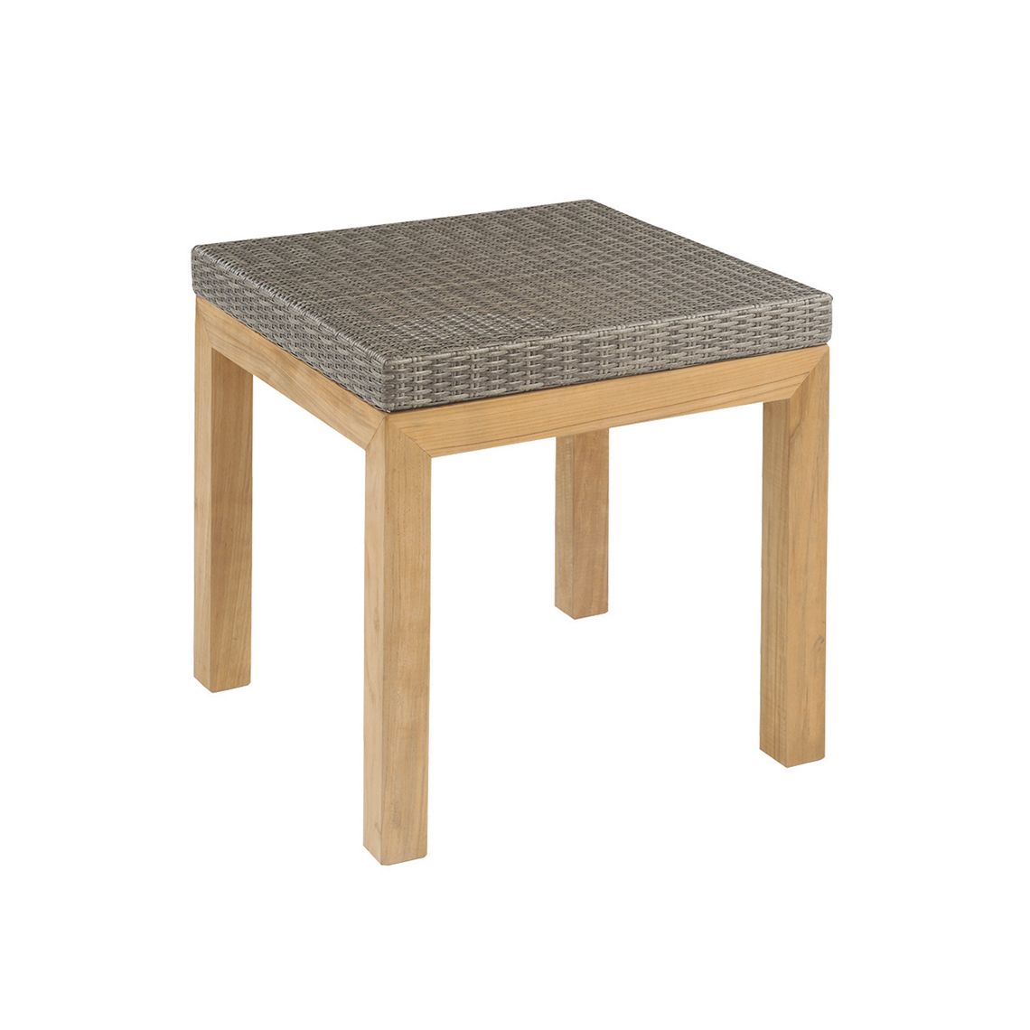 Azores End Table With Glass