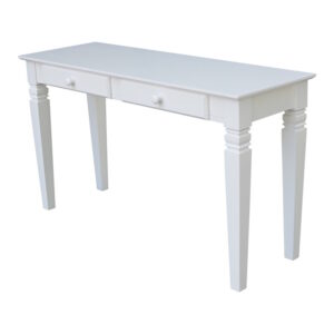 White Java Sofa Table
