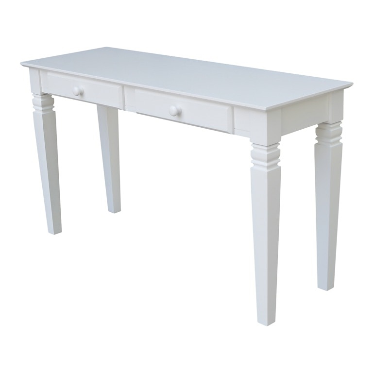 White Java Sofa Table