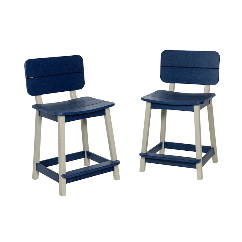 Surfaira Saddle Bar Stool w/ Back
