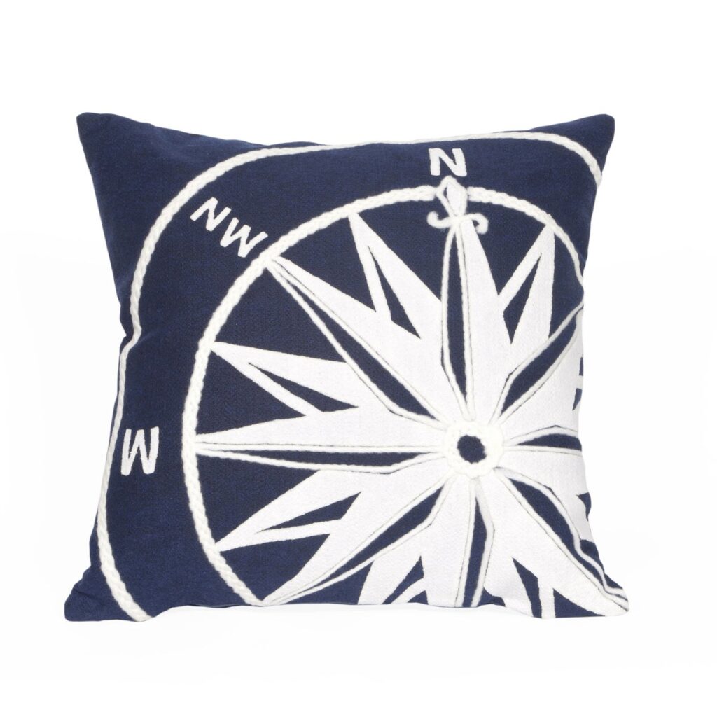 Visions II Compass Pillow
