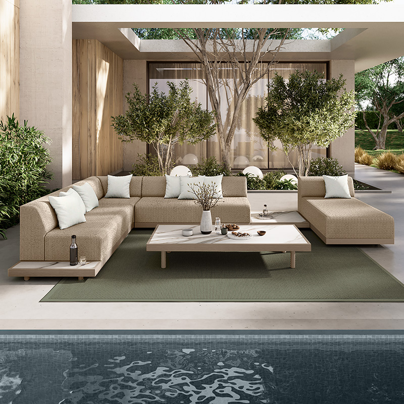 Grande Padded Sectional