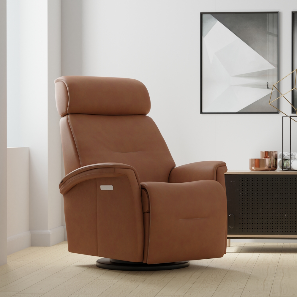Rome Leather Power Recliner