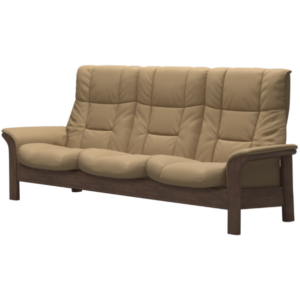 Buckingham High Back Sofa in Paloma Sand