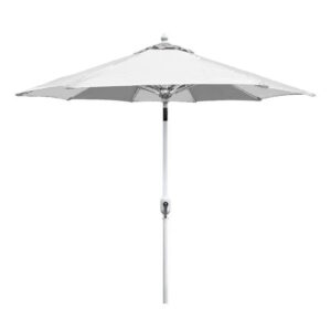 9' Auto Tilt Umbrella with Granite/Natural Canopy