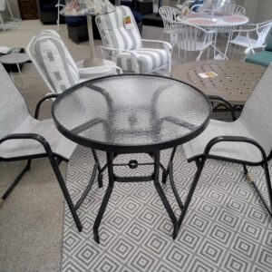 Aluminum Sling Balcony Set