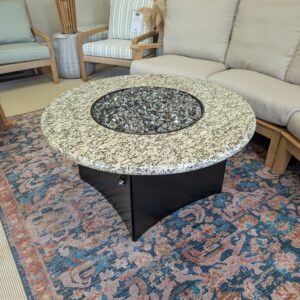 42" Fire Pit with Valle Nevado Granite