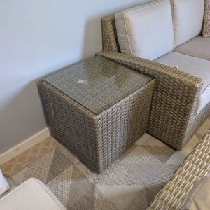 Biscayne End Table in Sandpiper Finish