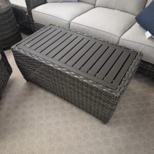 Rectangle Wicker Coffee Table